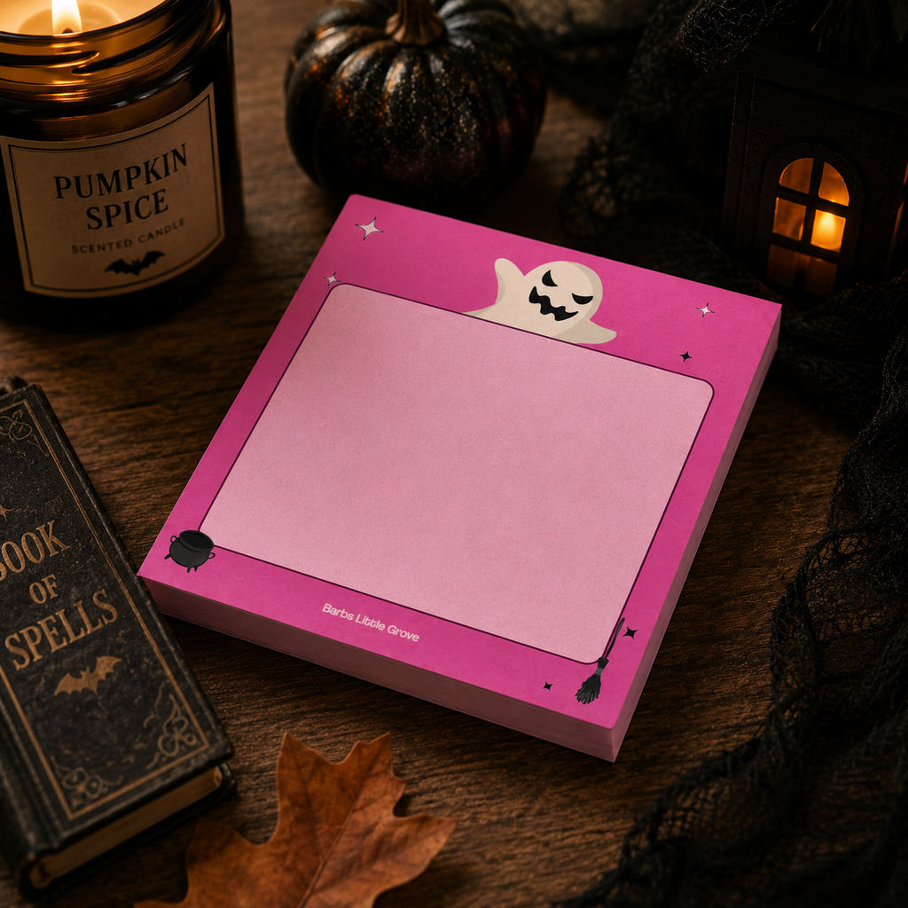 Ghost Halloween Sticky Note