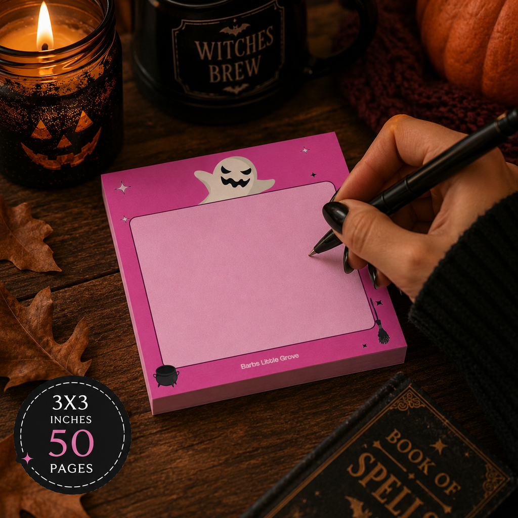 Ghost Halloween Sticky Note