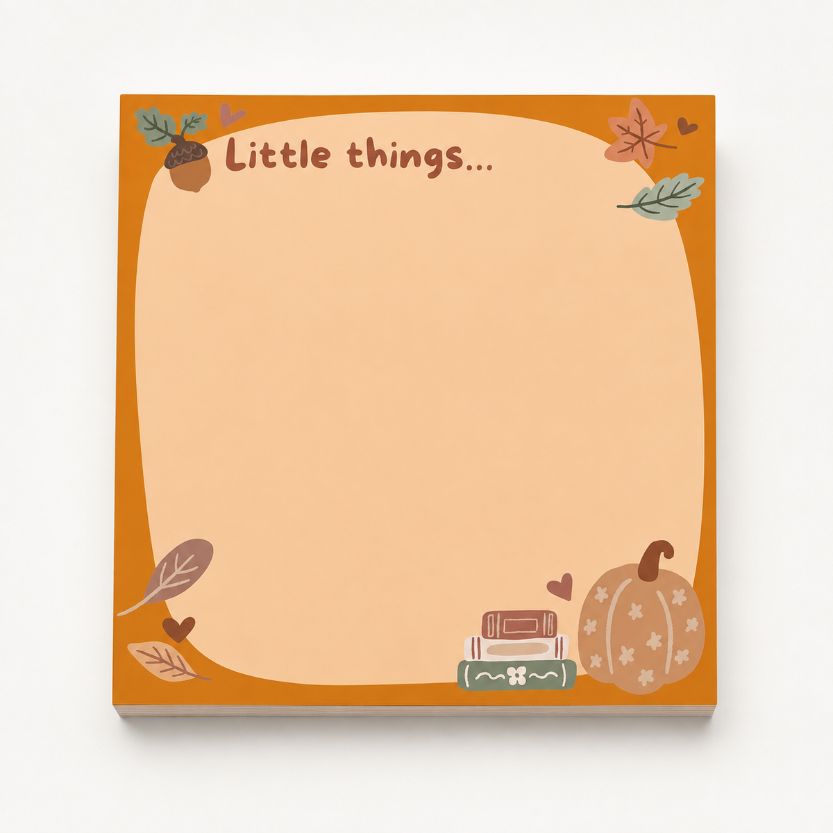 Fall Little Things Sticky Note