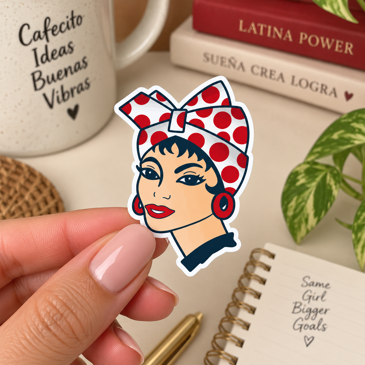 Lady Pan Sticker