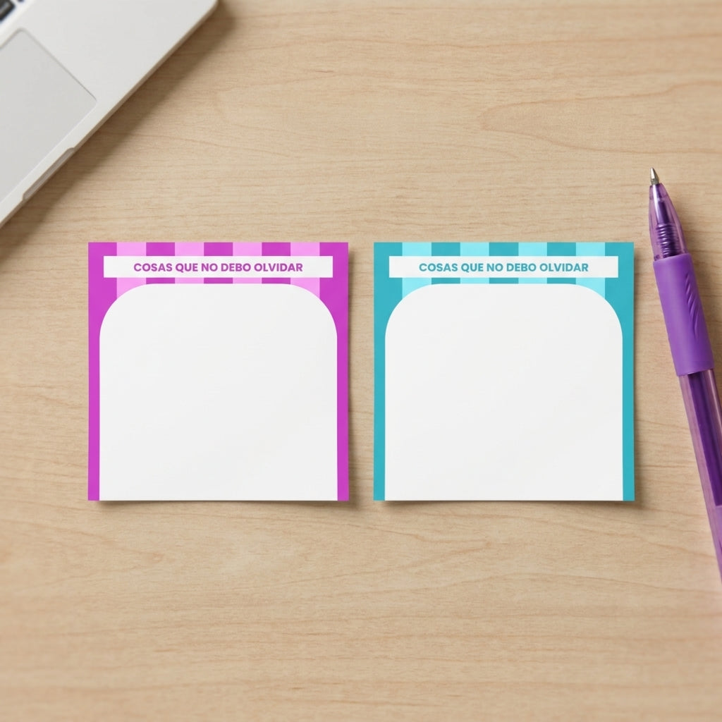 Note Remender Cosas que no debo olvidar Sticky Note – Barbs Little Grove