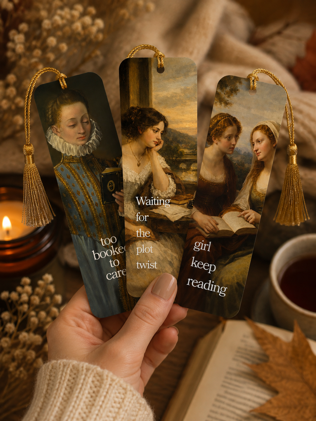 Vintage Aesthetic Bookmarks